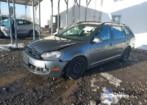 2011 Volkswagen Jetta Sportwagen 2.5L S из США, поврежденный, VIN 3VWPZ7AJ2BM688696